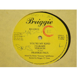 Frankie Paul You're My Kind USED VINYL 12INCH 45 RPM