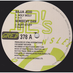 Bajja Jedd / Screechy Dan Holy Moly / Ruff Stuff VINYL 12" USED