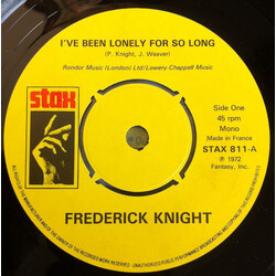 Frederick Knight I've Been Lonely For So Long / Lean On Me USED VINYL 7INCH 45 RPM REISSUE