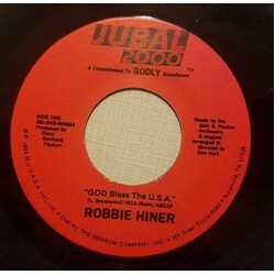 Robbie Hiner God Bless The USA Vinyl 7" USED