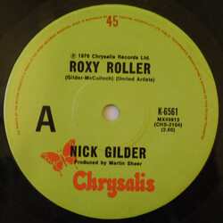 Nick Gilder Roxy Roller USED VINYL 7INCH 45 RPM SINGLE