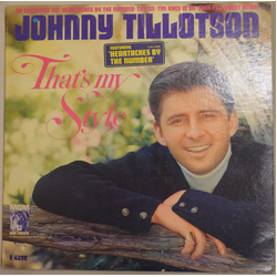 Johnny Tillotson That's My Style Vinyl LP USED