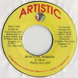 Paul Elliot Spiritual Mission USED VINYL 7INCH