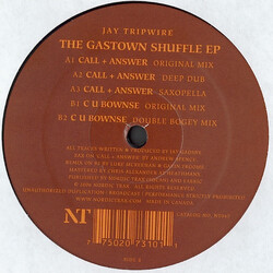 Jay Tripwire The Gastown Shuffle EP USED VINYL 12INCH 33 S RPM EP