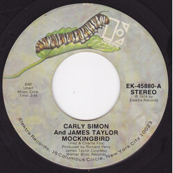 Carly Simon / James Taylor (2) Mockingbird USED VINYL 7INCH 45 RPM SINGLE