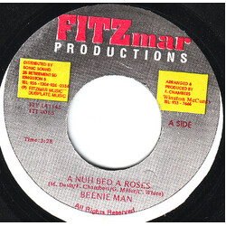 Beenie Man A Nuh Bed A Roses USED VINYL 7INCH 45 RPM