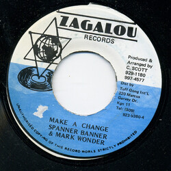 Mark Wonder / Spanner Banner Make A Change USED VINYL 7INCH 45 RPM