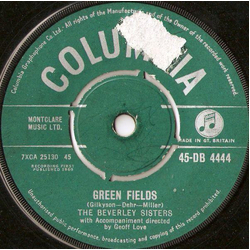The Beverley Sisters Green Fields Vinyl 7" USED