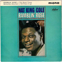 Nat King Cole Ramblin' Rose USED VINYL 7INCH 45 RPM EP