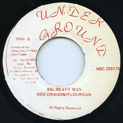 Red Dragon / Flourgon Big Heavy Man USED VINYL 7INCH SINGLE SIDED