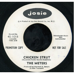 The Meters Chicken Strut USED VINYL 7INCH 45 RPM SINGLE PROMO