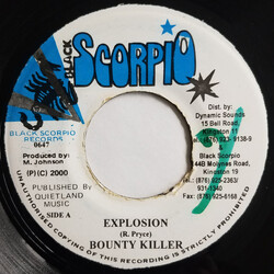 Bounty Killer Explosion USED VINYL 7INCH 45 RPM