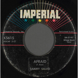 Sammy Salvo Afraid / Marble Heart USED VINYL 7INCH 45 RPM SINGLE