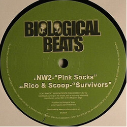NW2 / Rico (15) / Scoop (9) Pink Socks / Survivors USED VINYL 12INCH 45 RPM