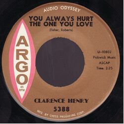 Clarence "Frogman" Henry You Always Hurt The One You Love / Little Suzy VINYL 7" USED