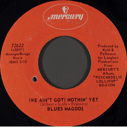 Blues Magoos (We Ain't Got) Nothin' Yet USED VINYL 7INCH 45 RPM SINGLE REPRESS STYRENE