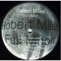 Robert Miles Full Moon USED VINYL 12INCH 33 S RPM
