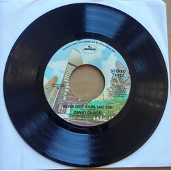 David Oliver (3) Never Seen A Girl Like You / Rusty O' Halo USED VINYL 7INCH 45 RPM SINGLE
