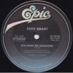 Eddy Grant Walking On Sunshine Vinyl 12" USED