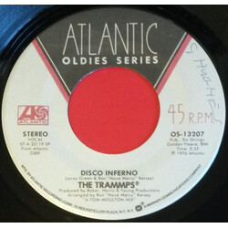 The Trammps Disco Inferno / The Night The Lights Went Out USED VINYL 7INCH 45 RPM SINGLE