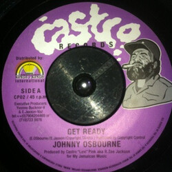 Johnny Osbourne Get Ready USED VINYL 7INCH 45 RPM SINGLE