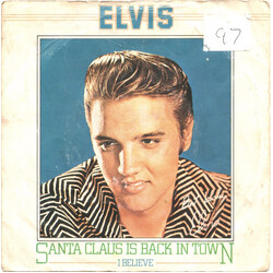 Elvis Presley Santa Claus Is Back In Town USED VINYL 7INCH 45 RPM SINGLE