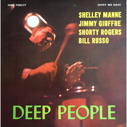 Shelly Manne / Jimmy Giuffre / Shorty Rogers / Bill Russo Deep People Vinyl LP USED