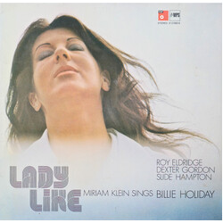Miriam Klein / Roy Eldridge / Dexter Gordon / Slide Hampton Lady Like (Miriam Klein Sings Billie Holiday) Vinyl LP USED