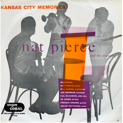 The Nat Pierce Orchestra Kansas City Memories Vinyl LP USED