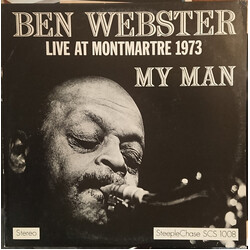 Ben Webster My Man - Live At Montmartre 1973 Vinyl LP USED