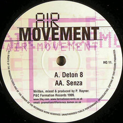Air Movement Deton 8 / Senza USED VINYL 12INCH