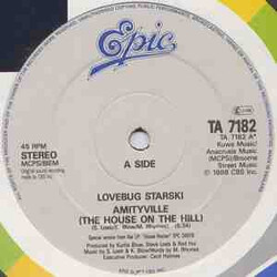 Lovebug Starski Amityville (The House On The Hill) USED VINYL 12INCH 45 RPM SINGLE STEREO