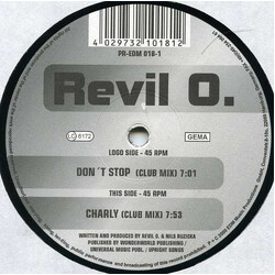 Revil O Don't Stop USED VINYL 12INCH 45 RPM