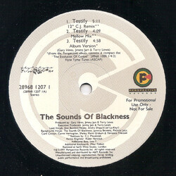 Sounds Of Blackness Testify USED VINYL 12INCH 33 S RPM PROMO