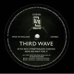 Third Wave (4) Streetwalkin Cheetah USED VINYL 12INCH