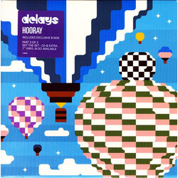 Delays Hooray USED VINYL 7INCH SINGLE