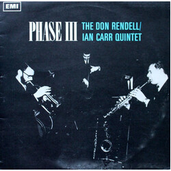 The Don Rendell / Ian Carr Quintet Phase III Vinyl LP USED
