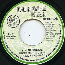 Professor Nuts / Ruddy Thomas Finish School USED VINYL 7INCH 45 RPM SINGLE