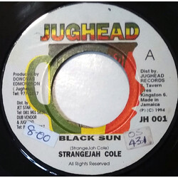 Stranger Cole Black Sun USED VINYL 7INCH