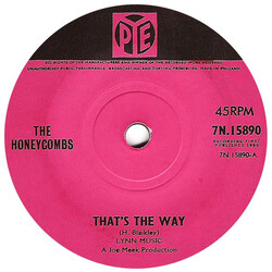 The Honeycombs That's The Way USED VINYL 7INCH 45 RPM