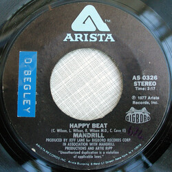 Mandrill Happy Beat / Holiday USED VINYL 7INCH 45 RPM