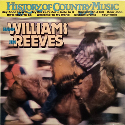 Hank Williams / Jim Reeves History Of Country Music Vinyl LP USED