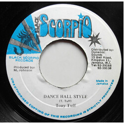 Tony Tuff Dance Hall Style USED VINYL 7INCH 45 RPM