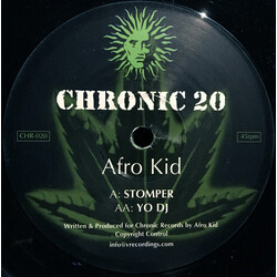 Afro Kid Chronic 20 USED VINYL 12INCH 45 RPM