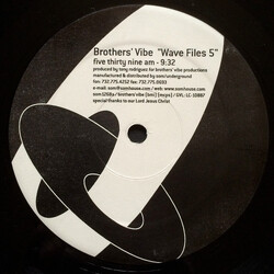 Brothers' Vibe Wave Files 5 USED VINYL 12INCH