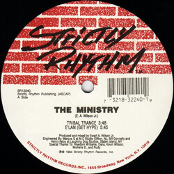 The Ministry Tribal Trance USED VINYL 12INCH 33 S RPM
