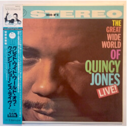 Quincy Jones The Great Wide World Of Quincy Jones: Live! Vinyl LP USED