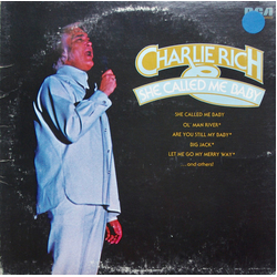 Charlie Rich She Called Me Baby Vinyl LP USED