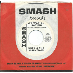 Billy & The Essentials Babalu's Wedding Day Vinyl 7" USED