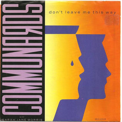 The Communards / Sarah Jane Morris Don't Leave Me This Way USED VINYL 7INCH SINGLE
